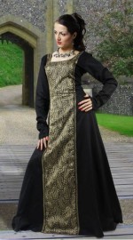 платье средних веков