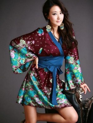 платье кимоно - фото