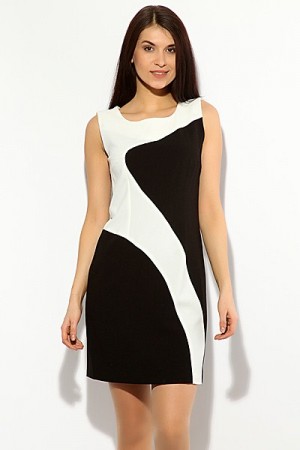 Черно белое платье Prada фото из новой коллекции