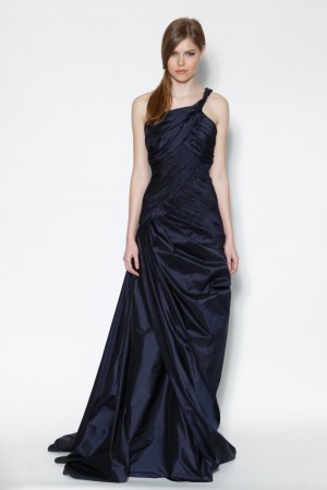  темно-синее платье греческого стиля