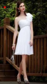 белое платье-миди
