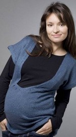 синяя туника для беременных