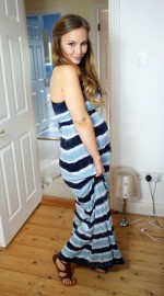 платье в пол для беременной