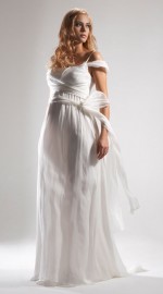 свадебное платье с широкой юбкой